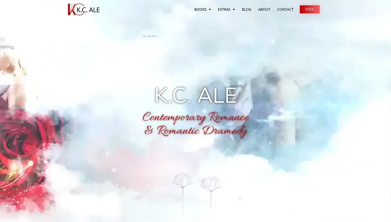 Best Author Website #13 K. C. Aleebooks